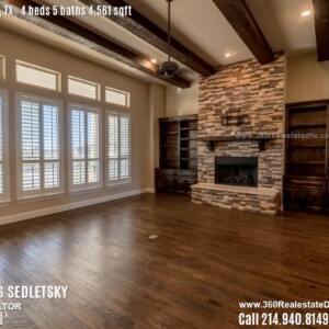 House For Sale in Lucas TX, Contact Oleg Sedletsky REALTOR - 214.940.8149 - www.360RealEstateDFW.com - JP & Associates Realtors Current price $745,000 Please Note! Information provided is deemed reliable, but is not guaranteed and should be independently verified.
