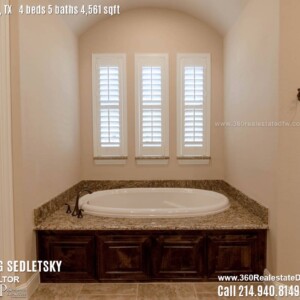 House For Sale in Lucas TX, Contact Oleg Sedletsky REALTOR - 214.940.8149 - www.360RealEstateDFW.com - JP & Associates Realtors Current price $745,000 Please Note! Information provided is deemed reliable, but is not guaranteed and should be independently verified.