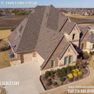 House For Sale in Lucas TX, Contact Oleg Sedletsky REALTOR - 214.940.8149 - www.360RealEstateDFW.com - JP & Associates Realtors Current price $745,000 Please Note! Information provided is deemed reliable, but is not guaranteed and should be independently verified.