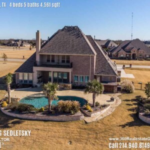 House For Sale in Lucas TX, Contact Oleg Sedletsky REALTOR - 214.940.8149 - www.360RealEstateDFW.com - JP & Associates Realtors Current price $745,000 Please Note! Information provided is deemed reliable, but is not guaranteed and should be independently verified.