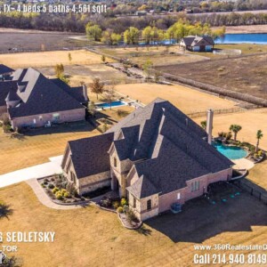 House For Sale in Lucas TX, Contact Oleg Sedletsky REALTOR - 214.940.8149 - www.360RealEstateDFW.com - JP & Associates Realtors Current price $745,000 Please Note! Information provided is deemed reliable, but is not guaranteed and should be independently verified.