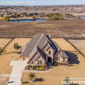 House For Sale in Lucas TX, Contact Oleg Sedletsky REALTOR - 214.940.8149 - www.360RealEstateDFW.com - JP & Associates Realtors Current price $745,000 Please Note! Information provided is deemed reliable, but is not guaranteed and should be independently verified.