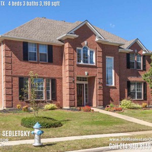 House For Sale in Plano TX, - Contact Oleg Sedletsky REALTOR - 214.940.8149