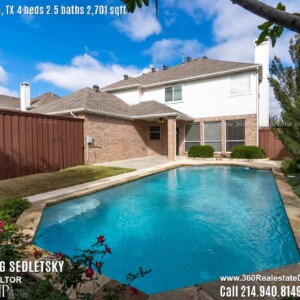 House For Rent in Plano TX, Contact Oleg Sedletsky REALTOR - 214.940.8149 - www.360RealEstateDFW.com - JP & Associates Realtors Please Note! Information provided is deemed reliable, but is not guaranteed and should be independently verified. Availability is subject to change.
