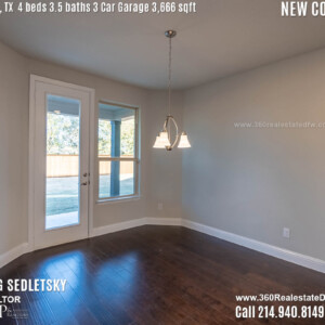 New Construction Home in Frisco, TX Contact Oleg Sedletsky REALTOR - 214.940.8149 - www.360RealEstateDFW.com - JP & Associates Realtors Current price $499,990 Please Note! Information provided is deemed reliable, but is not guaranteed and should be independently verified.