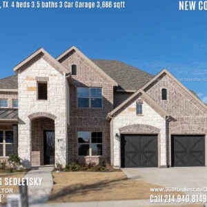 New Construction Home in Frisco, TX Contact Oleg Sedletsky REALTOR - 214.940.8149 - www.360RealEstateDFW.com - JP & Associates Realtors Current price $499,990 Please Note! Information provided is deemed reliable, but is not guaranteed and should be independently verified.