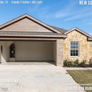 New Construction Home in Princeton, TX. Contact Oleg Sedletsky REALTOR - 214.940.8149 - www.360RealEstateDFW.com - JP & Associates Realtors
1story, 4 Beds, 2 Baths, 2 Car Garage, 1807 sqft
Note! Information provided is deemed reliable, but is not guaranteed and should be independently verified.
Price and Home Availability is subject to change without notice. Square footages are approximate. New Construction Home in Princeton, TX. Contact Oleg Sedletsky REALTOR - 214.940.8149 - www.360RealEstateDFW.com - JP & Associates Realtors 1story, 4 Beds, 2 Baths, 2 Car Garage, 1807 sqft Note! Information provided is deemed reliable, but is not guaranteed and should be independently verified. Price and Home Availability is subject to change without notice. Square footages are approximate.