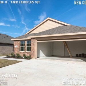 New Construction Home in Princeton, TX. Contact Oleg Sedletsky REALTOR - 214.940.8149 - www.360RealEstateDFW.com - JP & Associates Realtors
1story, 4 Beds, 2 Baths, 2 Car Garage, 1627 sqft
Note! Information provided is deemed reliable, but is not guaranteed and should be independently verified.
Price and Home Availability is subject to change without notice. Square footages are approximate. New Construction Home in Princeton, TX. Contact Oleg Sedletsky REALTOR - 214.940.8149 - www.360RealEstateDFW.com - JP & Associates Realtors 1story, 4 Beds, 2 Baths, 2 Car Garage, 1627 sqft Note! Information provided is deemed reliable, but is not guaranteed and should be independently verified. Price and Home Availability is subject to change without notice. Square footages are approximate.
