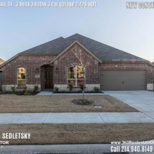 New Construction Home in Melissa, TX. Contact Oleg Sedletsky REALTOR - 214.940.8149 - www.360RealEstateDFW.com - JP & Associates Realtors 3 Beds, 3 Baths, 3 Car Garage, 2479 sqft Note! Information provided is deemed reliable, but is not guaranteed and should be independently verified. Price and Home Availability is subject to change without notice. Square footages are approximate.