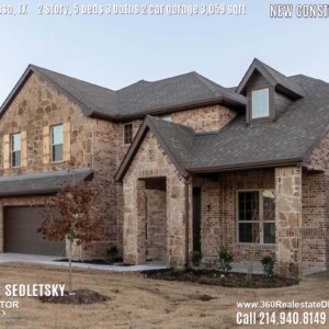 New Construction Home in Melissa, TX. Contact Oleg Sedletsky REALTOR - 214.940.8149 - www.360RealEstateDFW.com - JP & Associates Realtors
2 story, 5 Beds, 3 Baths, 2 Car Garage, 3059 sqft
Note! Information provided is deemed reliable, but is not guaranteed and should be independently verified.
Price and Home Availability is subject to change without notice. Square footages are approximate. New Construction Home in Melissa, TX. Contact Oleg Sedletsky REALTOR - 214.940.8149 - www.360RealEstateDFW.com - JP & Associates Realtors 2 story, 5 Beds, 3 Baths, 2 Car Garage, 3059 sqft Note! Information provided is deemed reliable, but is not guaranteed and should be independently verified. Price and Home Availability is subject to change without notice. Square footages are approximate.
