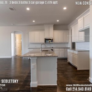 New Construction Home in Melissa, TX. Contact Oleg Sedletsky REALTOR - 214.940.8149 - www.360RealEstateDFW.com - JP & Associates Realtors 3 Beds, 3 Baths, 3 Car Garage, 2479 sqft Note! Information provided is deemed reliable, but is not guaranteed and should be independently verified. Price and Home Availability is subject to change without notice. Square footages are approximate.