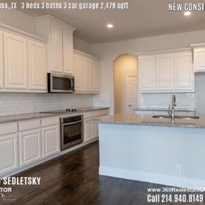 New Construction Home in Melissa, TX. Contact Oleg Sedletsky REALTOR - 214.940.8149 - www.360RealEstateDFW.com - JP & Associates Realtors 3 Beds, 3 Baths, 3 Car Garage, 2479 sqft Note! Information provided is deemed reliable, but is not guaranteed and should be independently verified. Price and Home Availability is subject to change without notice. Square footages are approximate.