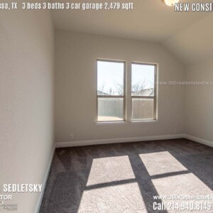 New Construction Home in Melissa, TX. Contact Oleg Sedletsky REALTOR - 214.940.8149 - www.360RealEstateDFW.com - JP & Associates Realtors 3 Beds, 3 Baths, 3 Car Garage, 2479 sqft Note! Information provided is deemed reliable, but is not guaranteed and should be independently verified. Price and Home Availability is subject to change without notice. Square footages are approximate.