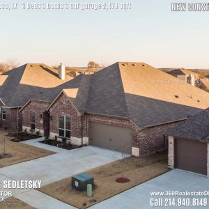 New Construction Home in Melissa, TX. Contact Oleg Sedletsky REALTOR - 214.940.8149 - www.360RealEstateDFW.com - JP & Associates Realtors 3 Beds, 3 Baths, 3 Car Garage, 2479 sqft Note! Information provided is deemed reliable, but is not guaranteed and should be independently verified. Price and Home Availability is subject to change without notice. Square footages are approximate.