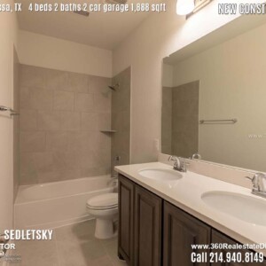New Construction Home in Melissa, TX. Contact Oleg Sedletsky REALTOR - 214.940.8149 - www.360RealEstateDFW.com - JP & Associates Realtors 4 Beds, 2 Baths, 2 Car Garage, 1888 sqft Note! Information provided is deemed reliable, but is not guaranteed and should be independently verified. Price and Home Availability is subject to change without notice. Square footages are approximate.