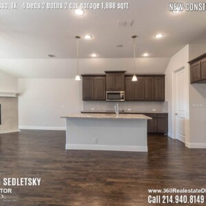 New Construction Home in Melissa, TX. Contact Oleg Sedletsky REALTOR - 214.940.8149 - www.360RealEstateDFW.com - JP & Associates Realtors 4 Beds, 2 Baths, 2 Car Garage, 1888 sqft Note! Information provided is deemed reliable, but is not guaranteed and should be independently verified. Price and Home Availability is subject to change without notice. Square footages are approximate.