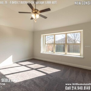 New Construction Home in Melissa, TX. Contact Oleg Sedletsky REALTOR - 214.940.8149 - www.360RealEstateDFW.com - JP & Associates Realtors 4 Beds, 2 Baths, 2 Car Garage, 1888 sqft Note! Information provided is deemed reliable, but is not guaranteed and should be independently verified. Price and Home Availability is subject to change without notice. Square footages are approximate.