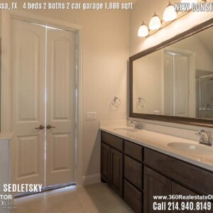 New Construction Home in Melissa, TX. Contact Oleg Sedletsky REALTOR - 214.940.8149 - www.360RealEstateDFW.com - JP & Associates Realtors 4 Beds, 2 Baths, 2 Car Garage, 1888 sqft Note! Information provided is deemed reliable, but is not guaranteed and should be independently verified. Price and Home Availability is subject to change without notice. Square footages are approximate.