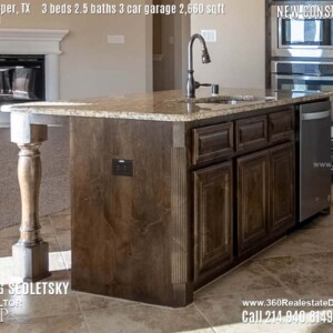 New Construction Home in Prosper, TX. Contact Oleg Sedletsky REALTOR - 214.940.8149 - www.360RealEstateDFW.com - JP & Associates Realtors 3 Beds, 2.5 Baths, 3 Car Garage, 2660 sqft Note! Information provided is deemed reliable, but is not guaranteed and should be independently verified. Price and Home Availability is subject to change without notice. Square footages are approximate.