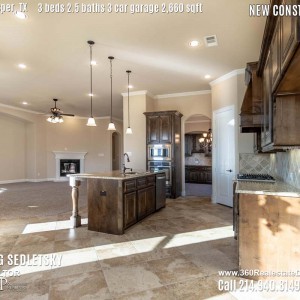 New Construction Home in Prosper, TX. Contact Oleg Sedletsky REALTOR - 214.940.8149 - www.360RealEstateDFW.com - JP & Associates Realtors 3 Beds, 2.5 Baths, 3 Car Garage, 2660 sqft Note! Information provided is deemed reliable, but is not guaranteed and should be independently verified. Price and Home Availability is subject to change without notice. Square footages are approximate.