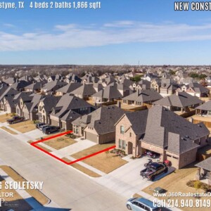 New Construction Home in Van Alstyne, TX Contact Oleg Sedletsky REALTOR - 214.940.8149 - www.360RealEstateDFW.com - JP & Associates Realtors 4 Beds, 2 Baths, 2 Car Garage, 1866 sqft Note! Information provided is deemed reliable, but is not guaranteed and should be independently verified. Price and Home Availability is subject to change without notice. Square footages are approximate.