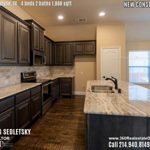 New Construction Home in Van Alstyne, TX Contact Oleg Sedletsky REALTOR - 214.940.8149 - www.360RealEstateDFW.com - JP & Associates Realtors 4 Beds, 2 Baths, 2 Car Garage, 1866 sqft Note! Information provided is deemed reliable, but is not guaranteed and should be independently verified. Price and Home Availability is subject to change without notice. Square footages are approximate.