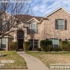 5 Bedroom Home For Lease in Frisco TX- Call 214.940.8149 Oleg Sedletsky Realtor