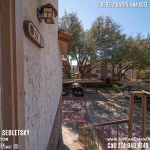 5626 Preston Oaks Rd APT 51D, Dallas, TX 75254 - $164,900 - Condo For Sale 2 bd, 2 ba, 944 sqft. Call 214.940.8149 Oleg Sedletsky Realtor