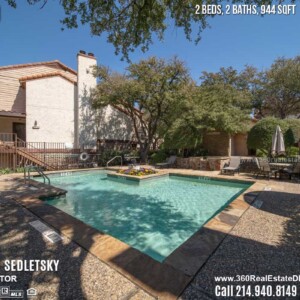 5626 Preston Oaks Rd APT 51D, Dallas, TX 75254 - $164,900 - Condo For Sale 2 bd, 2 ba, 944 sqft. Call 214.940.8149 Oleg Sedletsky Realtor