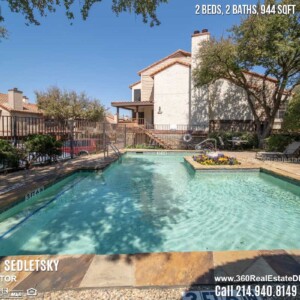 5626 Preston Oaks Rd APT 51D, Dallas, TX 75254 - $164,900 - Condo For Sale 2 bd, 2 ba, 944 sqft. Call 214.940.8149 Oleg Sedletsky Realtor
