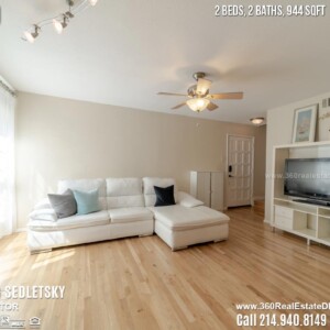 5626 Preston Oaks Rd APT 51D, Dallas, TX 75254 - $164,900 - Condo For Sale 2 bd, 2 ba, 944 sqft. Call 214.940.8149 Oleg Sedletsky Realtor