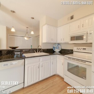 5626 Preston Oaks Rd APT 51D, Dallas, TX 75254 - $164,900 - Condo For Sale 2 bd, 2 ba, 944 sqft. Call 214.940.8149 Oleg Sedletsky Realtor