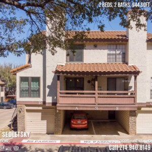 5626 Preston Oaks Rd APT 51D, Dallas, TX 75254 - $164,900 - Condo For Sale 2 bd, 2 ba, 944 sqft. Call 214.940.8149 Oleg Sedletsky Realtor