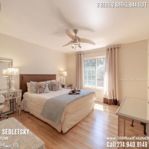 5626 Preston Oaks Rd APT 51D, Dallas, TX 75254 - $164,900 - Condo For Sale 2 bd, 2 ba, 944 sqft. Call 214.940.8149 Oleg Sedletsky Realtor