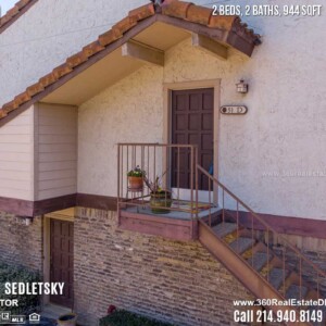5626 Preston Oaks Rd APT 51D, Dallas, TX 75254 - $164,900 - Condo For Sale 2 bd, 2 ba, 944 sqft. Call 214.940.8149 Oleg Sedletsky Realtor