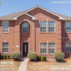 House For Sale in Allen, TX. 5 beds 4 baths 3,670 sqft. Allen ISD - Call 214.940.8149 Oleg Sedletsky Realtor