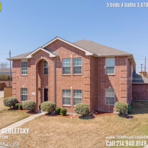 House For Sale in Allen, TX. 5 beds 4 baths 3,670 sqft. Allen ISD - Call 214.940.8149 Oleg Sedletsky Realtor