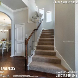 House For Sale in Prosper, TX. 4 beds 4 baths 3,300 sqft. Prosper ISD - Call 214.940.8149 Oleg Sedletsky Realtor