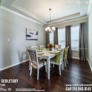 House For Sale in Prosper, TX. 4 beds 4 baths 3,300 sqft. Prosper ISD - Call 214.940.8149 Oleg Sedletsky Realtor