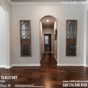 House For Sale in Prosper, TX. 4 beds 4 baths 3,300 sqft. Prosper ISD - Call 214.940.8149 Oleg Sedletsky Realtor