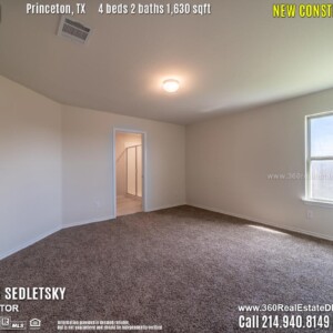 New Construction Home in Princeton, TX. April 2019. Contact Oleg Sedletsky REALTOR - 214.940.8149 - www.360RealEstateDFW.com - JP & Associates Realtors 
$214,990 1story, 4 Beds, 2 Baths, 2 Car Garage, 1630 sqft
Note! Information provided is deemed reliable, but is not guaranteed and should be independently verified.
Price and Home Availability is subject to change without notice. Square footages are approximate. New Construction Home in Princeton, TX. April 2019. Contact Oleg Sedletsky REALTOR - 214.940.8149 - www.360RealEstateDFW.com - JP & Associates Realtors $214,990 1story, 4 Beds, 2 Baths, 2 Car Garage, 1630 sqft Note! Information provided is deemed reliable, but is not guaranteed and should be independently verified. Price and Home Availability is subject to change without notice. Square footages are approximate.
