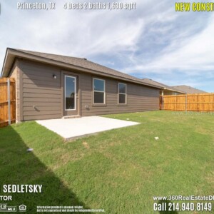 New Construction Home in Princeton, TX. April 2019. Contact Oleg Sedletsky REALTOR - 214.940.8149 - www.360RealEstateDFW.com - JP & Associates Realtors 
$214,990 1story, 4 Beds, 2 Baths, 2 Car Garage, 1630 sqft
Note! Information provided is deemed reliable, but is not guaranteed and should be independently verified.
Price and Home Availability is subject to change without notice. Square footages are approximate. New Construction Home in Princeton, TX. April 2019. Contact Oleg Sedletsky REALTOR - 214.940.8149 - www.360RealEstateDFW.com - JP & Associates Realtors $214,990 1story, 4 Beds, 2 Baths, 2 Car Garage, 1630 sqft Note! Information provided is deemed reliable, but is not guaranteed and should be independently verified. Price and Home Availability is subject to change without notice. Square footages are approximate.