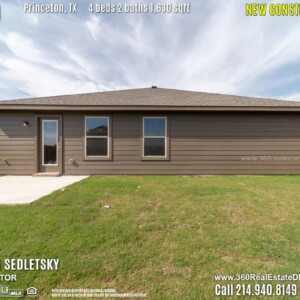 New Construction Home in Princeton, TX. April 2019. Contact Oleg Sedletsky REALTOR - 214.940.8149 - www.360RealEstateDFW.com - JP & Associates Realtors 
$214,990 1story, 4 Beds, 2 Baths, 2 Car Garage, 1630 sqft
Note! Information provided is deemed reliable, but is not guaranteed and should be independently verified.
Price and Home Availability is subject to change without notice. Square footages are approximate. New Construction Home in Princeton, TX. April 2019. Contact Oleg Sedletsky REALTOR - 214.940.8149 - www.360RealEstateDFW.com - JP & Associates Realtors $214,990 1story, 4 Beds, 2 Baths, 2 Car Garage, 1630 sqft Note! Information provided is deemed reliable, but is not guaranteed and should be independently verified. Price and Home Availability is subject to change without notice. Square footages are approximate.