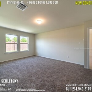 New Construction Home in Princeton, TX. April 2019. Contact Oleg Sedletsky REALTOR - 214.940.8149 - www.360RealEstateDFW.com - JP & Associates Realtors
$220,990 1story, 4 Beds, 2 Baths, 2 Car Garage, 1680 sqft
Note! Information provided is deemed reliable, but is not guaranteed and should be independently verified.
Price and Home Availability is subject to change without notice. Square footages are approximate. New Construction Home in Princeton, TX. April 2019. Contact Oleg Sedletsky REALTOR - 214.940.8149 - www.360RealEstateDFW.com - JP & Associates Realtors $220,990 1story, 4 Beds, 2 Baths, 2 Car Garage, 1680 sqft Note! Information provided is deemed reliable, but is not guaranteed and should be independently verified. Price and Home Availability is subject to change without notice. Square footages are approximate.