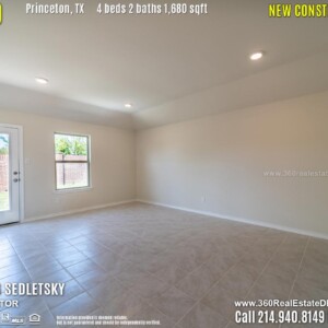 New Construction Home in Princeton, TX. April 2019. Contact Oleg Sedletsky REALTOR - 214.940.8149 - www.360RealEstateDFW.com - JP & Associates Realtors
$220,990 1story, 4 Beds, 2 Baths, 2 Car Garage, 1680 sqft
Note! Information provided is deemed reliable, but is not guaranteed and should be independently verified.
Price and Home Availability is subject to change without notice. Square footages are approximate. New Construction Home in Princeton, TX. April 2019. Contact Oleg Sedletsky REALTOR - 214.940.8149 - www.360RealEstateDFW.com - JP & Associates Realtors $220,990 1story, 4 Beds, 2 Baths, 2 Car Garage, 1680 sqft Note! Information provided is deemed reliable, but is not guaranteed and should be independently verified. Price and Home Availability is subject to change without notice. Square footages are approximate.