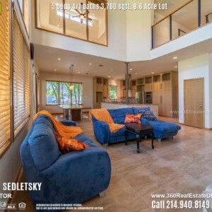 Lakeview Home For Sale in Little Elm TX. 5 beds 4.2 baths 2-car garage 3,760 sqft. Little Elm ISD - Call 214.940.8149 Oleg Sedletsky Realtor
