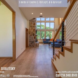 Lakeview Home For Sale in Little Elm TX. 5 beds 4.2 baths 2-car garage 3,760 sqft. Little Elm ISD - Call 214.940.8149 Oleg Sedletsky Realtor