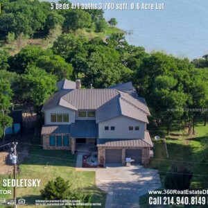 Lakeview Home For Sale in Little Elm TX. 5 beds 4.2 baths 2-car garage 3,760 sqft. Little Elm ISD - Call 214.940.8149 Oleg Sedletsky Realtor