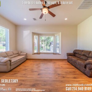 Lakeview Home For Sale in Little Elm TX. 5 beds 4.2 baths 2-car garage 3,760 sqft. Little Elm ISD - Call 214.940.8149 Oleg Sedletsky Realtor