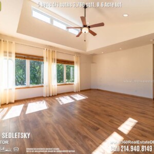 Lakeview Home For Sale in Little Elm TX. 5 beds 4.2 baths 2-car garage 3,760 sqft. Little Elm ISD - Call 214.940.8149 Oleg Sedletsky Realtor